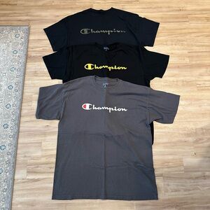 Bundle of 3 Champion Authentic Athleticwear Shirts Size XL